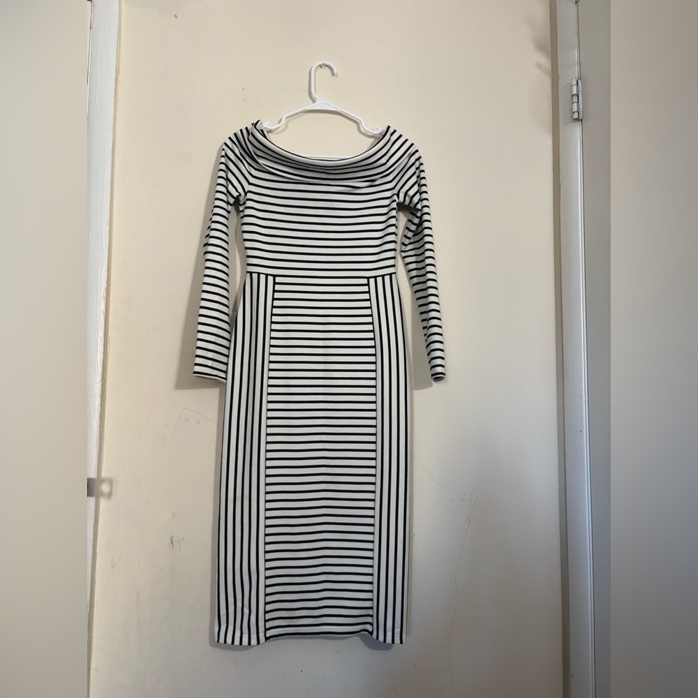 Derek Lam 10 Crosby Women Black and White
Casual Dress S/P